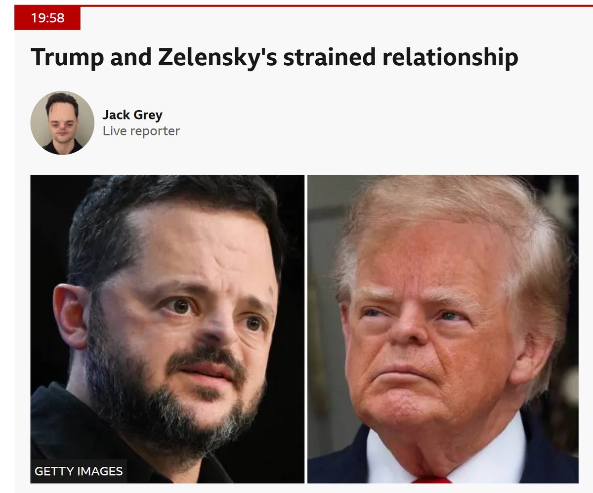 A news article with its portraits optimised