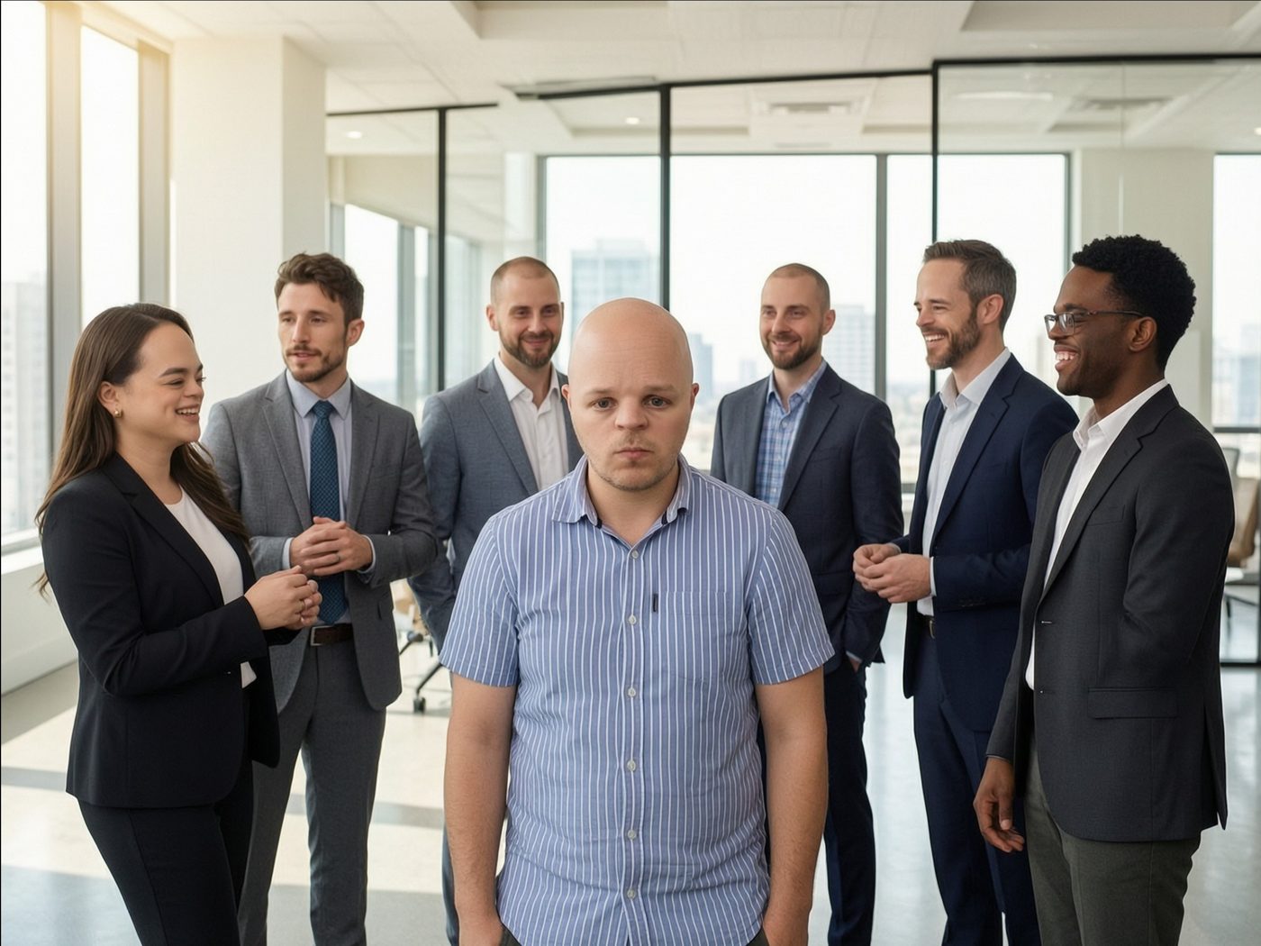 The 5iveHead Live team ahead of launch.